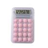 Adorable Mini Transparent Calculator - Handheld, Portable, Candy-Colored Student Gift
