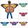 Kids Butterfly Costume Halloween Performance Mask Cloak Children's Butterfly Elf Angel Wings Christmas Stage Cosplay Costumes
