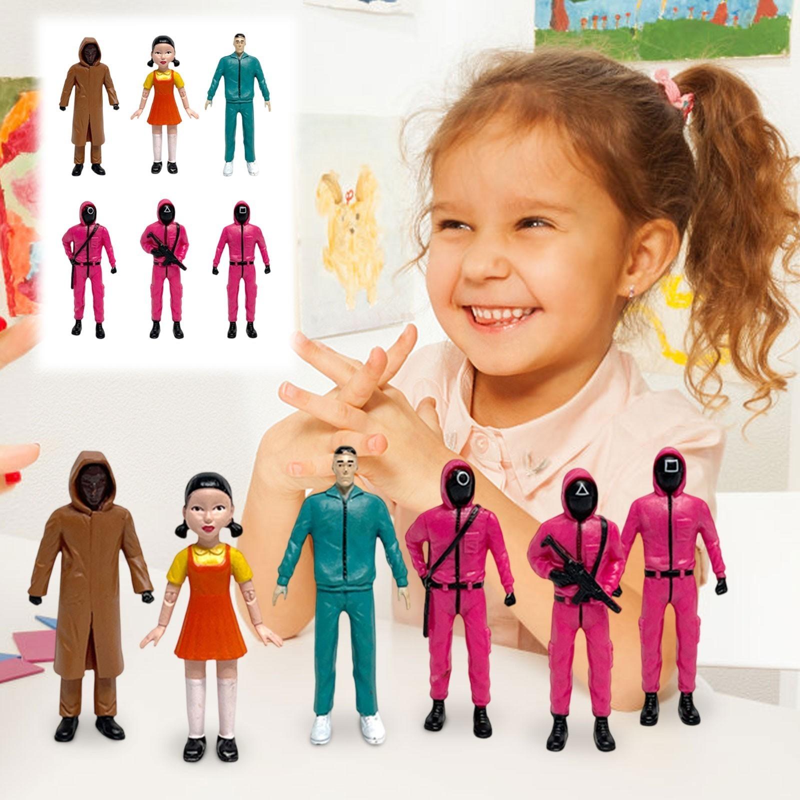 

6 шт. настольных украшений ручной работы для мальчиков и девочек, подарки One Size