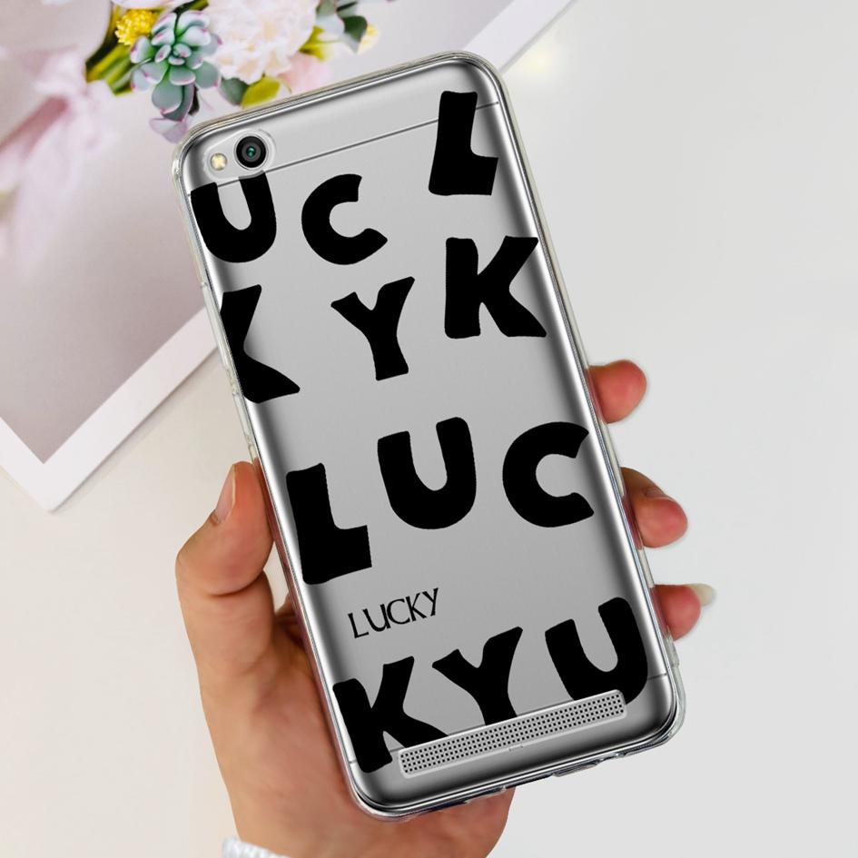 For Xiaomi Redmi 4A Case Fashion Butterfly Transparent Silicone Soft Cover For Xiaomi Redmi 5A Funda Redmi5A Redmi4A Phone Cases