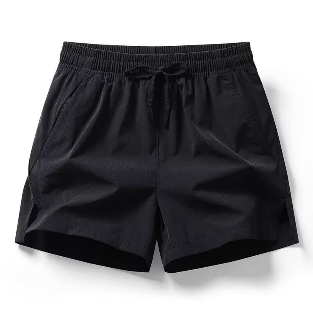

Summer Men Ice Silk Shorts Quick Drying Running Gym Pants Homme Surf Ventilate Drawstring Outdoor Sport Couple Short 2XL