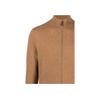 Polo Ralph Lauren Solid Color Stand Collar Zip Long Sleeve Jacket Men jackets Brown 710876719-004