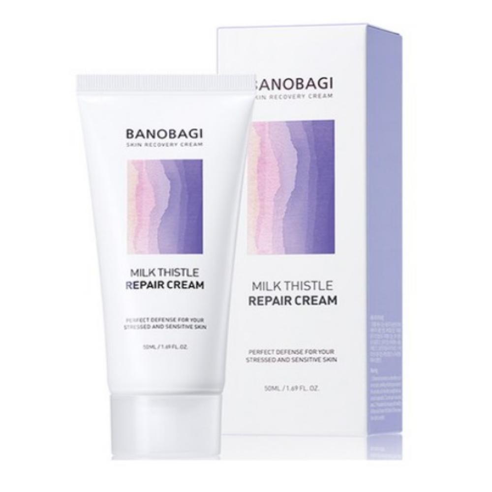 BANOBAGI Milk Thistle Repair Cream – Skin Barrier Repair & Deep Hydrating Face Cream 50ml