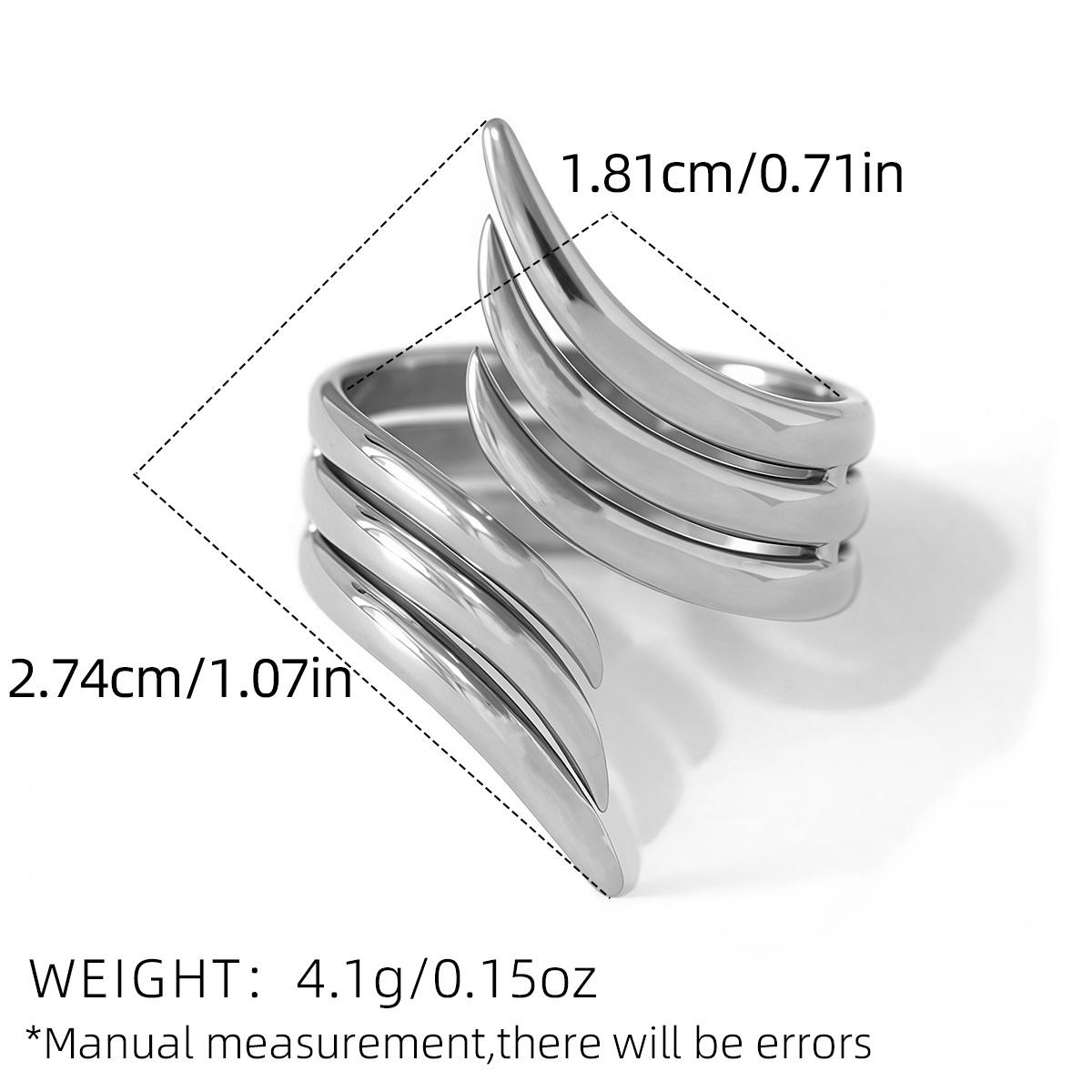

Minimalist 18K Gold Plated Line Stainless Steel Rings Thin Waterproof Quality Zircon Stackable Rings Women s Accessories Gifts 8