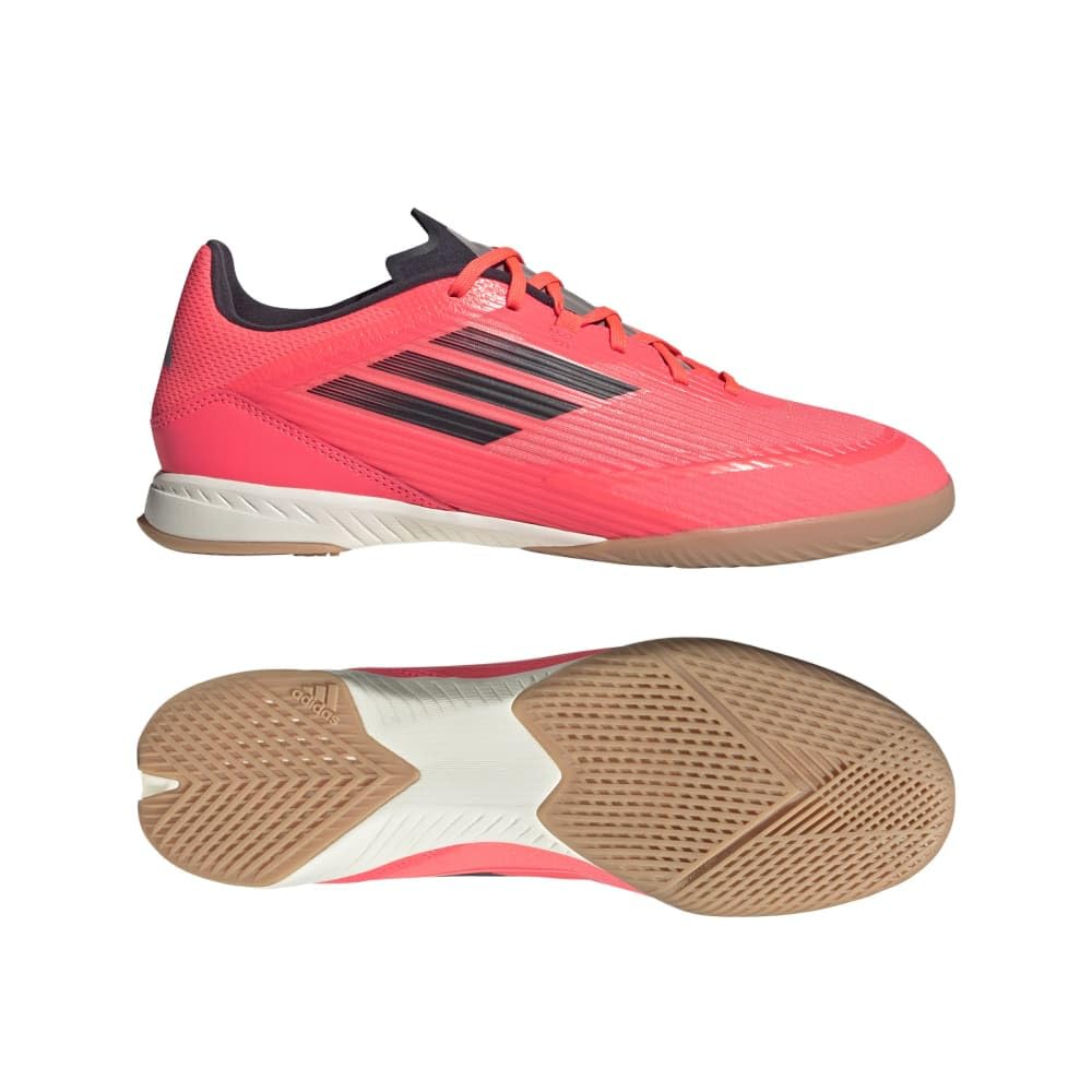 Adidas Futsal Shoes F50 League IN NIR05 Metallic Size cm Turbo/Aurora Black/Platinum (JH7239) 25.5