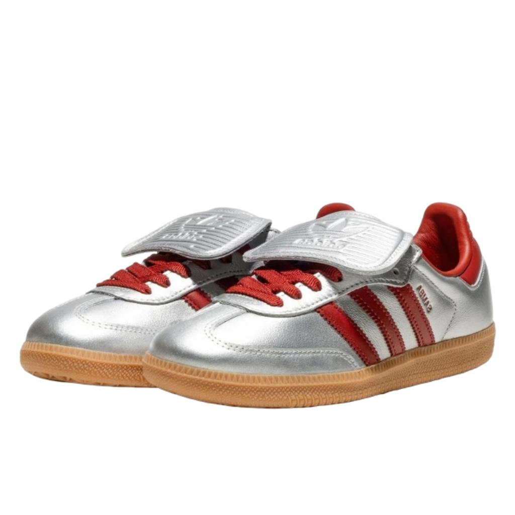 Adidas Samba LT Silver Metallic Ruby Gum