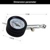 Tire Pressure Gauge, Tire Inflator with Large Display for Cars Motorcycles and Bicycles