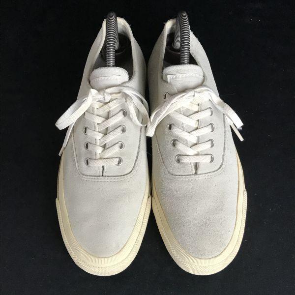 CONVERSE × BEAMS+ JACK PURCELL Wildleder-Sneaker US6.5 25cm Grau Japan Limited Selten(GEBRAUCHT)