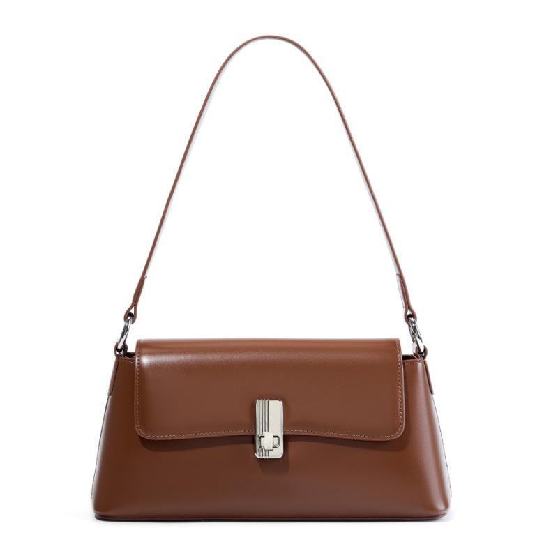 

Нишевая французская сумка-подмышка из натуральной кожи, сумка через плечо для дам, новая сумка на одно плечо