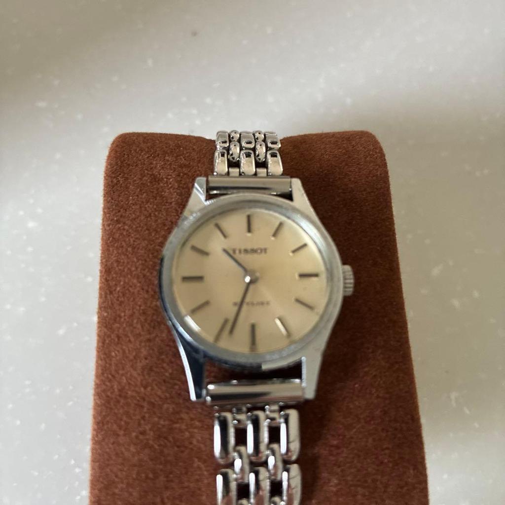 Used TISSOT watch silver