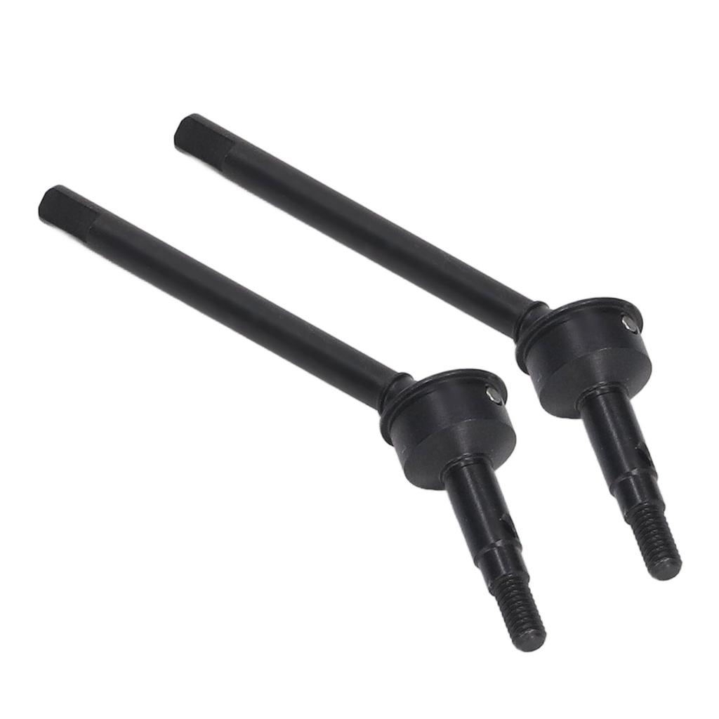 2PCS RC Front Axle Drive Shaft Efficient Power Steel Front Axle CVD for Traxxas 118 TRX4M RC Car