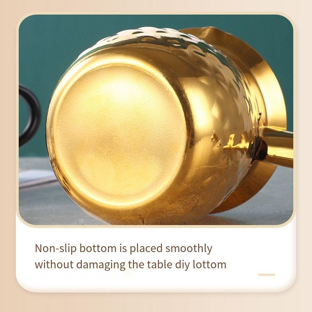 Langlebiger Handgefertigter Türkischer Kaffeekannen-Griff Deckel Schmelzkrug Stabil Anti-Rutsch Kaffeekanne Herdplatte