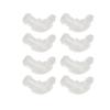 30pcs Hearing Amplifier Tubing Adaptor Earplug Connector Replacement Accessories for BTE Hearing Amplifier