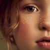 4 Sheets Gold Sparkle Freckles Face Tattoo Face Makeup Glitter Freckles Patches