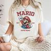 Retro Plumber Game Comfort Colors Tee, Family Vacation Shirt