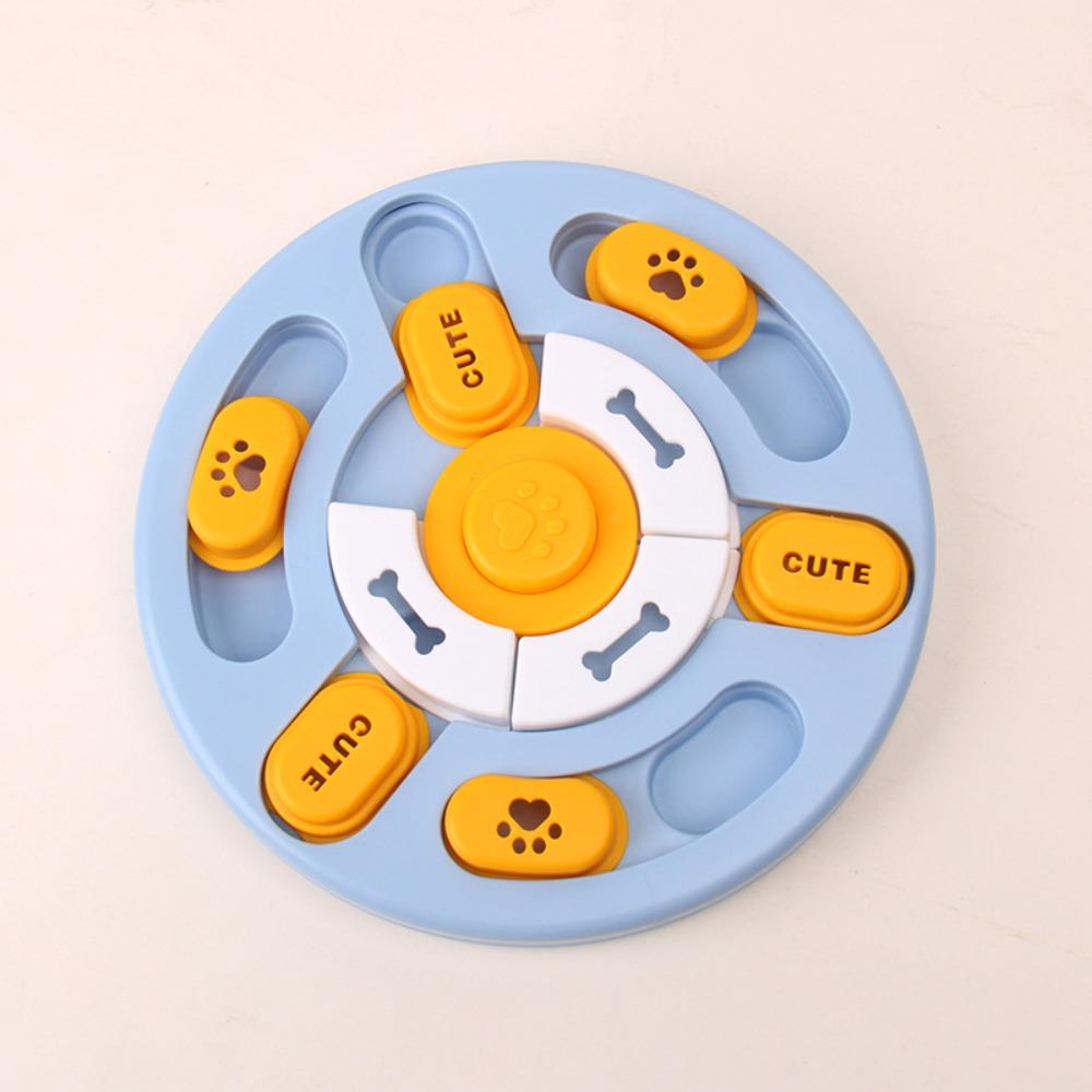 

Rotating Pet Slow Food Bowl Anti Choking Pet Feeding Toy Puzzle Feeder Pet Mental Stimulation Style2