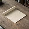 Vintage Linen Tea Mat Waterproof Desktop Protective Mat Teaware Accessories Tea Cloth  Home