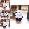 Cute Cat Plush Toy With Short Pile Fabric Perfect For Gift And Bag Accessory