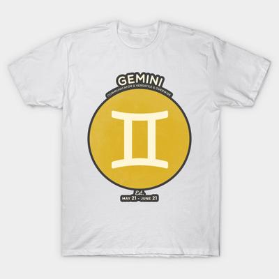 T Shirt Women Gemini Harajuku Print Kawaii Tshirt Summer Short Sleeve Female T-Shirt Top Tee