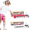 Kids Piano Keyboard, 37 Keys Electronic Keyboard Portable Musical Piano with Microphone and Power Connector for Boy Girl