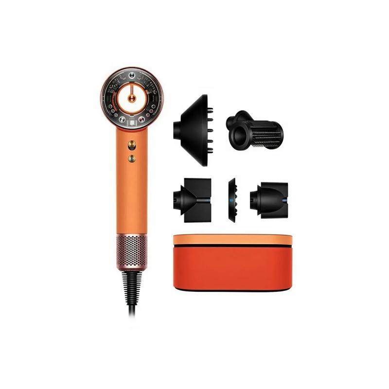 Smart Ionic Supersonic Nural HD16 Hair Dryer Apricot Orange Blow Dryer
