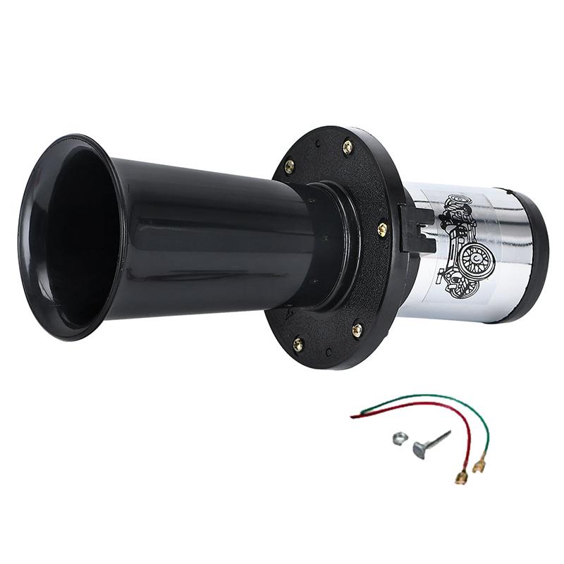 110dB Auto Lufthupe Auto LKW Modifikation Vintage 12V Klassischer Klang Hundehupe Bootsklaxon Auto Van Hupe für Ford Model T Stil