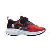 Li Ning Lightweight High Resilience Non-Slip Wear-Resistant Breathable Low-Top Running Shoes Kids Sneakers Cinnabar-Red Black YKNR054-7