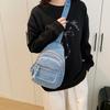 Denim Bag Women Chest Bag Crossbody Bag
