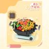 LOZ Mini Magnet de Frigider Creativ Blocuri de Construcție Oraș Oden Hot Pot Friptură Model Asamblare Decorațiuni Jucării Cărămizi Copii Cadou DIY