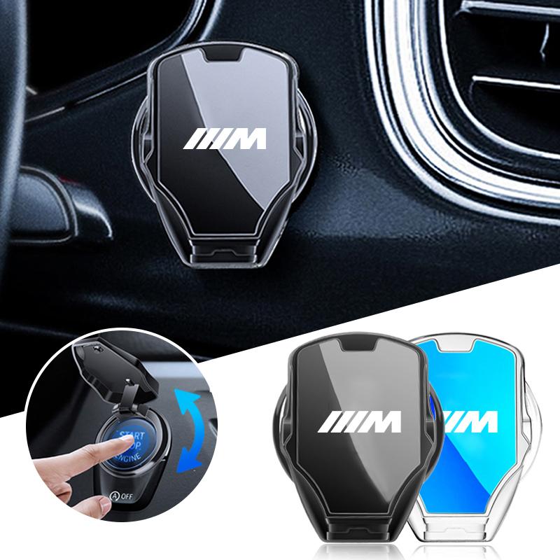 Car Decoration Accessories Car Ignition Start Switch Button Protective Cover For BMW M E46 E90 E60 F10 F30 E39 F20 E87 G30 E92 cysh69
