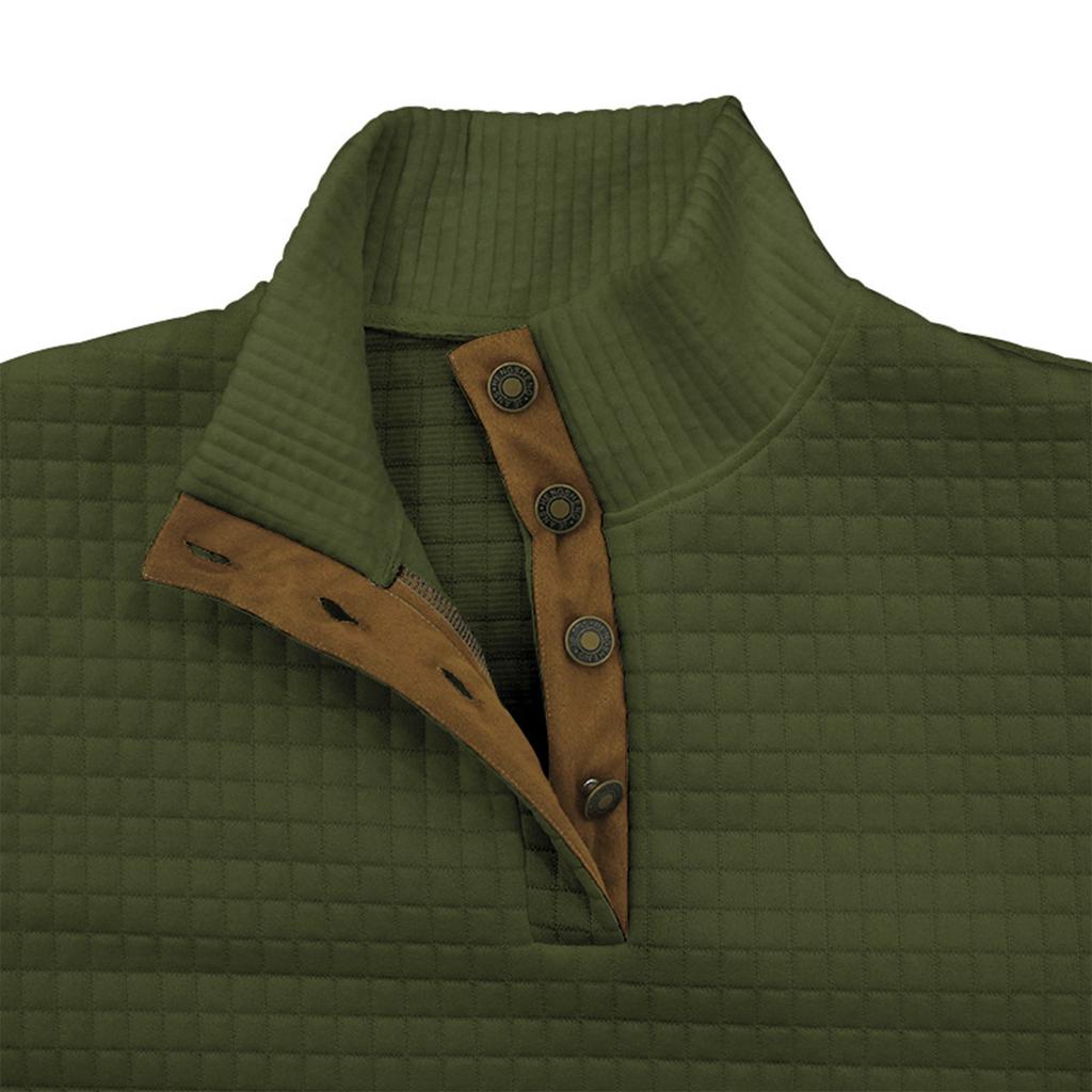 Men's Sweatshirt Loose Solid Color Outdoor Warm Breathable T-Shirt Top