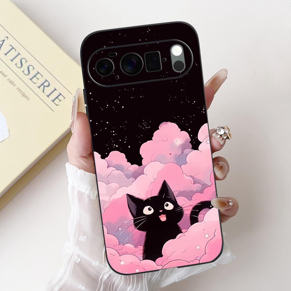 For Google Pixel 10 Case Pixel 10 Pro Cover Cute Rabbit Panda Cat Soft Silicone Matte Phone Cases For Google Pixel10 Pro XL Etui