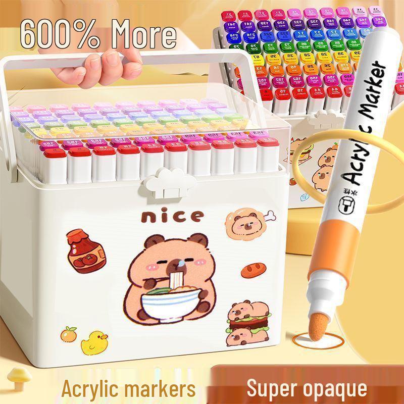 

Jade Colored Markers: Ideal for Students & Professionals, Popular Domestically & Internationally 1 color, large capacity
