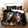 New Jeff and Jane Creepypasta Bedding Sets Exquisite Bed Supplies Set Duvet Cover Comforter Set Bedding Set Luxury Birthday Gift