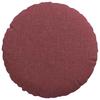 Seat Cushion 2 Pcs Burgundy Ø30 X 13 Cm Fabric