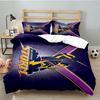Melbourne Storm Team 3PCS Bedding set,Ideal for 1pc Duvet Cover And 2pcs Pillowcases Perfect for Fan gift,Ideal for Bedroom, Dormitory