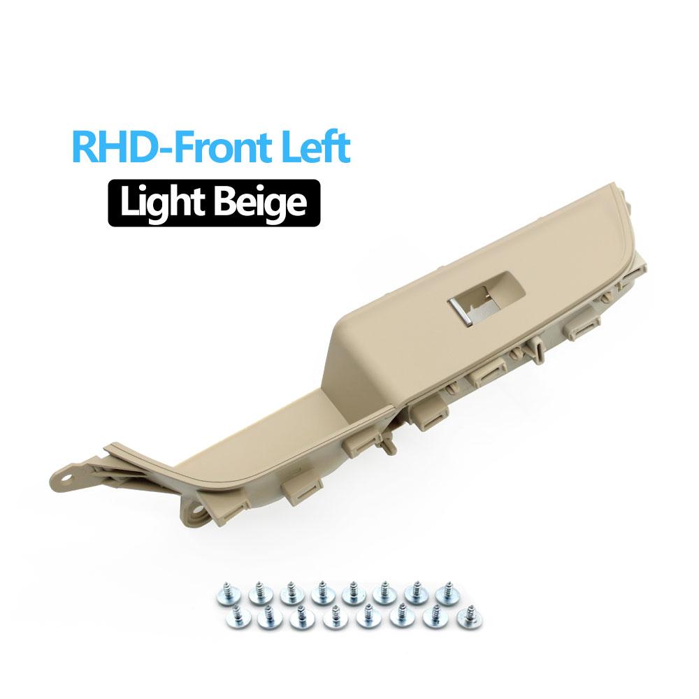 LHD RHD Car Interior Front Left Right Door Pull Handle Window Lifter Switch Panel Cover Trim For BMW 6 Series GT G32 2017-2022