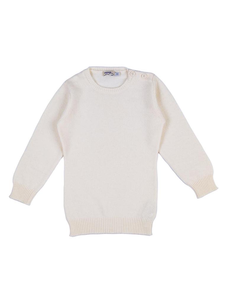 Sweter Dziewczęcy Biały