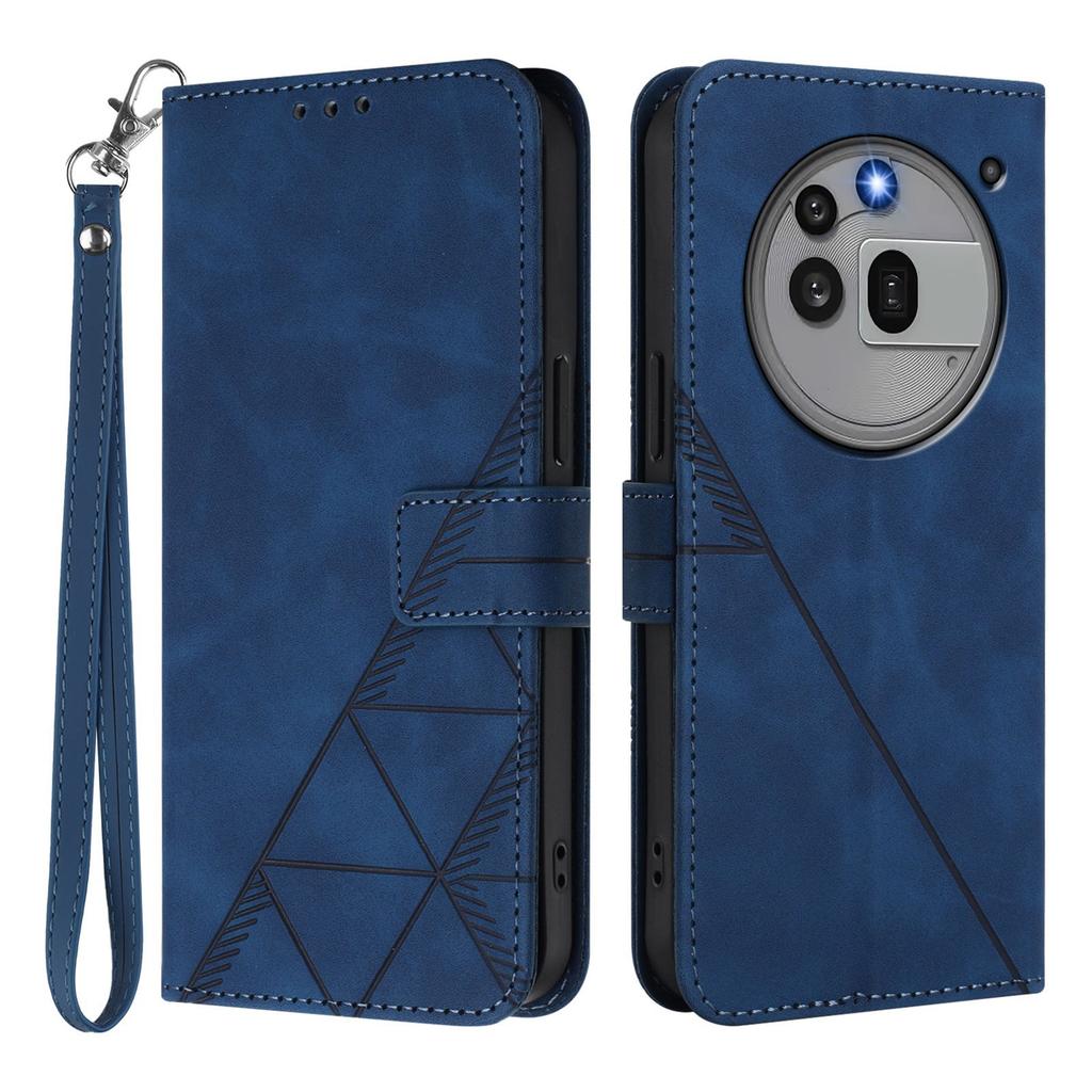 For Nothing Phone (3a) Pro Leather Case with Hand Strap Wallet Stand Phone Cover