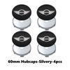 4pcs Car 56mm Wheel Hub Cover Accessories For MINI R52 R53 R56 R57 R58 R60 CLUBMAN COUNTRYMAN Emblem G2