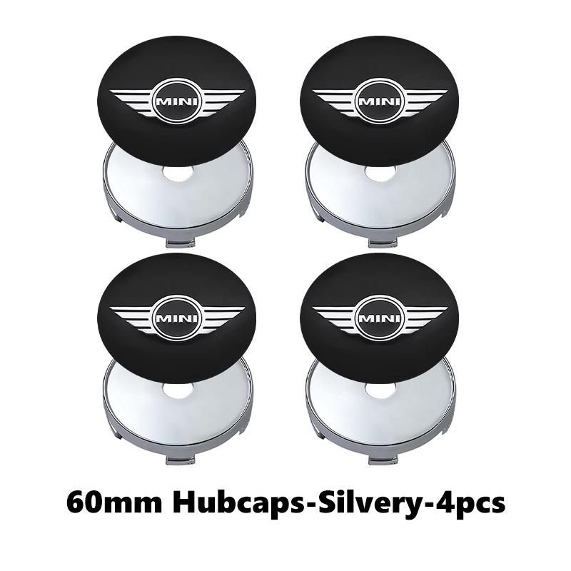 4pcs Car 56mm Wheel Hub Cover Accessories For MINI R52 R53 R56 R57 R58 R60 CLUBMAN COUNTRYMAN Emblem G2