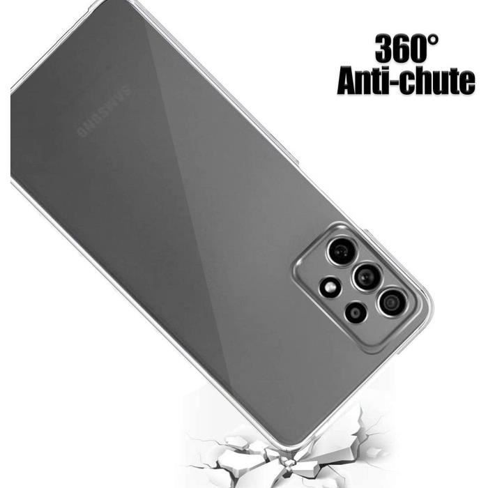 Coque pour Samsung Galaxy A33 5G - Intégrale Silicone 360 Degré Transparente Antichoc