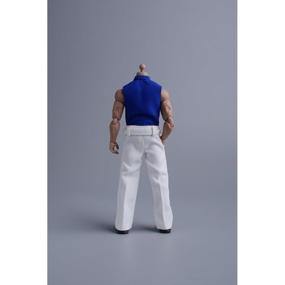 LOUGIDBVAZ 1/12 Scale Male and Female Clothing Suit Vest Ball Gown Party Wear White A