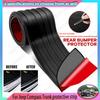For Jeep Compass PVC Rubber Protective Strip, Car Trunk Door Sill Protection Sticker Reinforcement Decorative Sticker