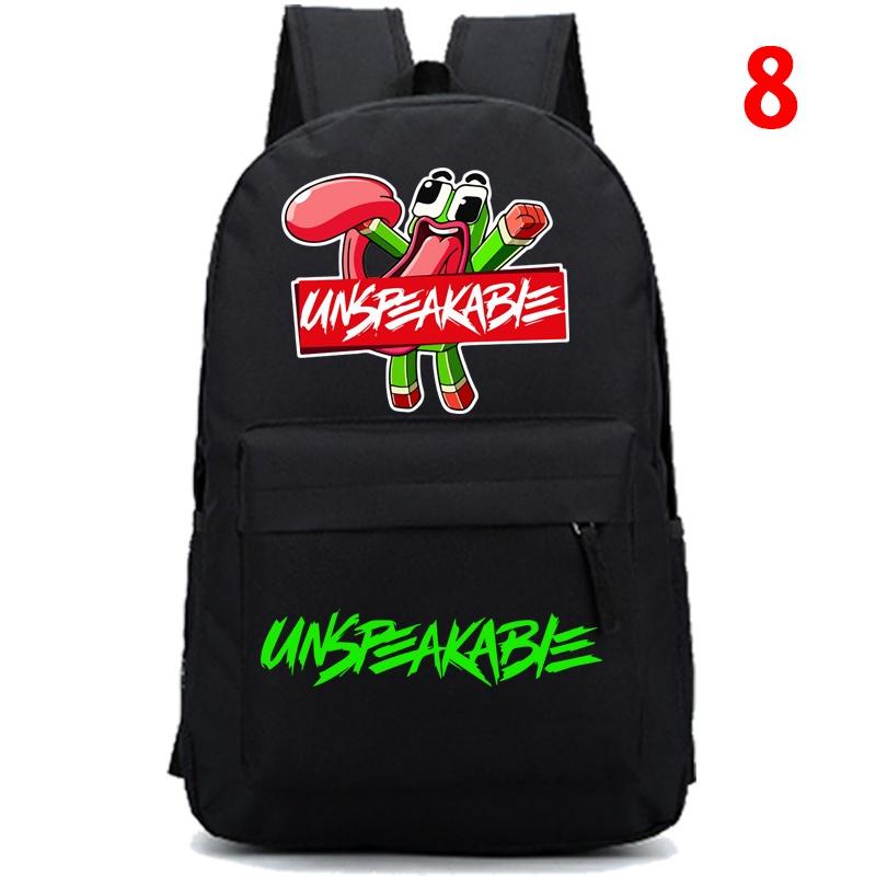 unspeakable merch backpack