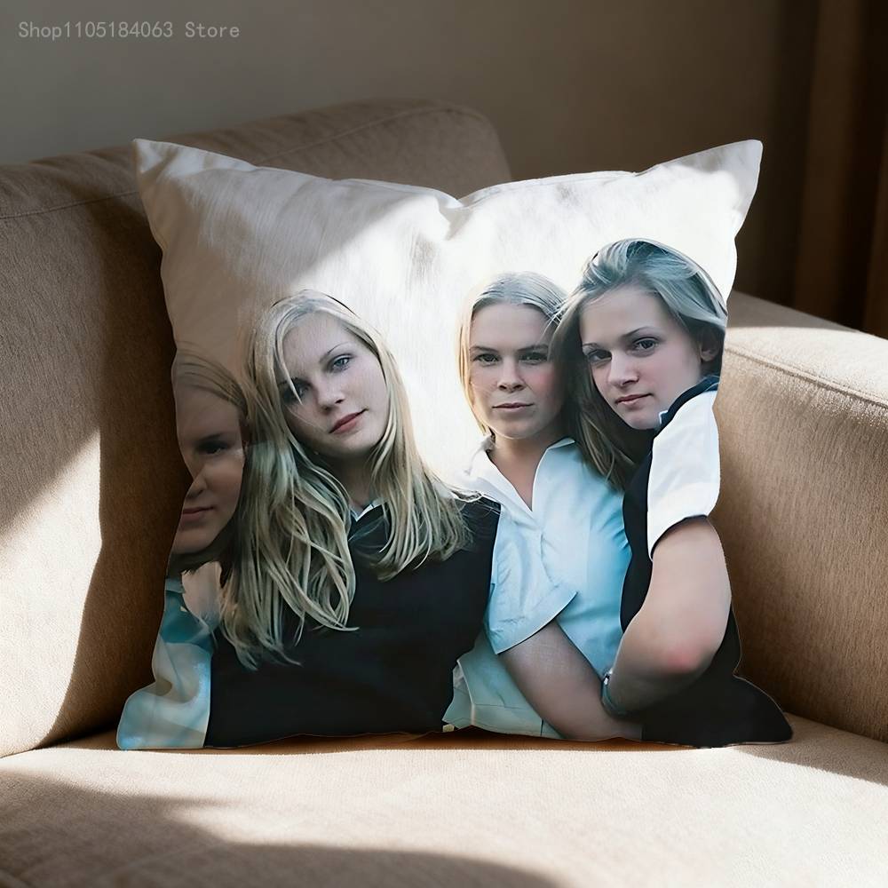 The V-Virgin S-Suicides Pillow Case For Sofa Decor Car Office Room Printing Cushion Cover Decorations and Protector