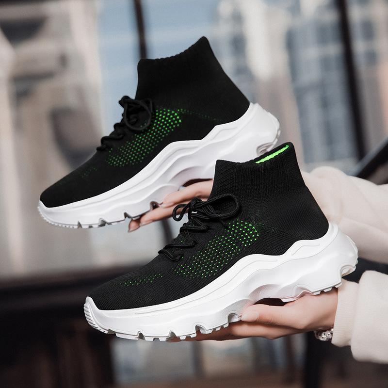 

Женская летне-осенняя повседневная спортивная обувь для ходьбы, горячо продаваемая, сетчатая поверхность, дышащий дизайн, увеличенная пружина носка 38