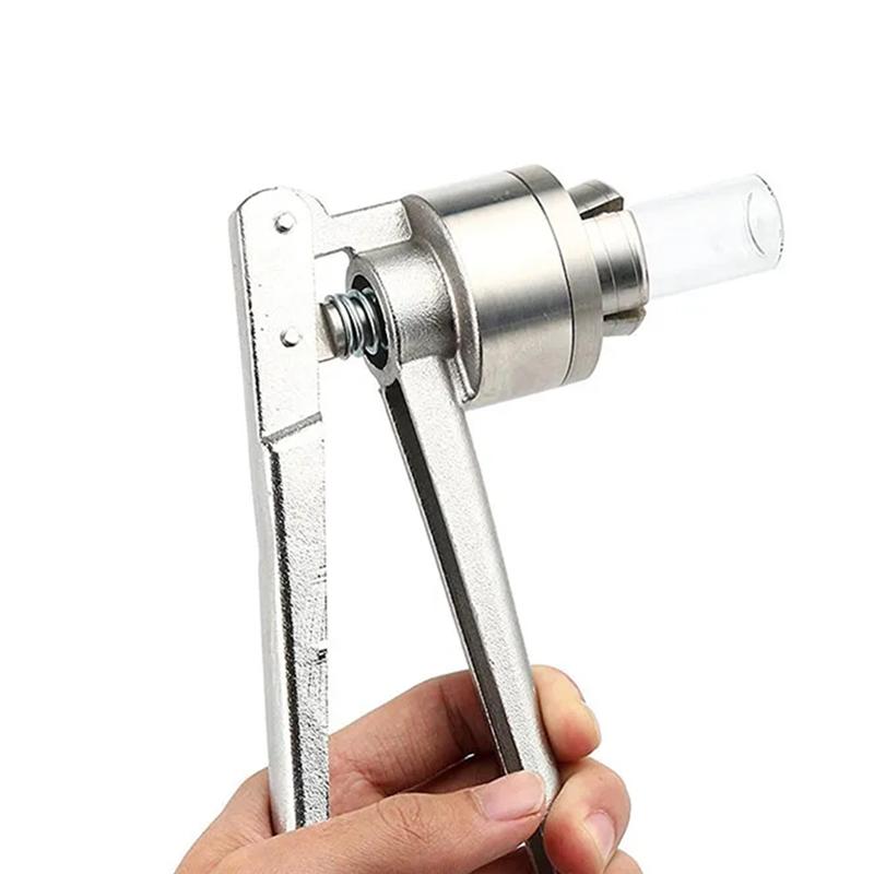 A96I-15Mm Машина для укупорки флаконов с откидной крышкой Ручная машина для укупорки Ручной инструмент для обжима крышек бутылок Укупорочная машина