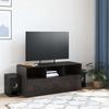 VidaXL TV Cabinet Black 99x39x44 Cm Steel 841733