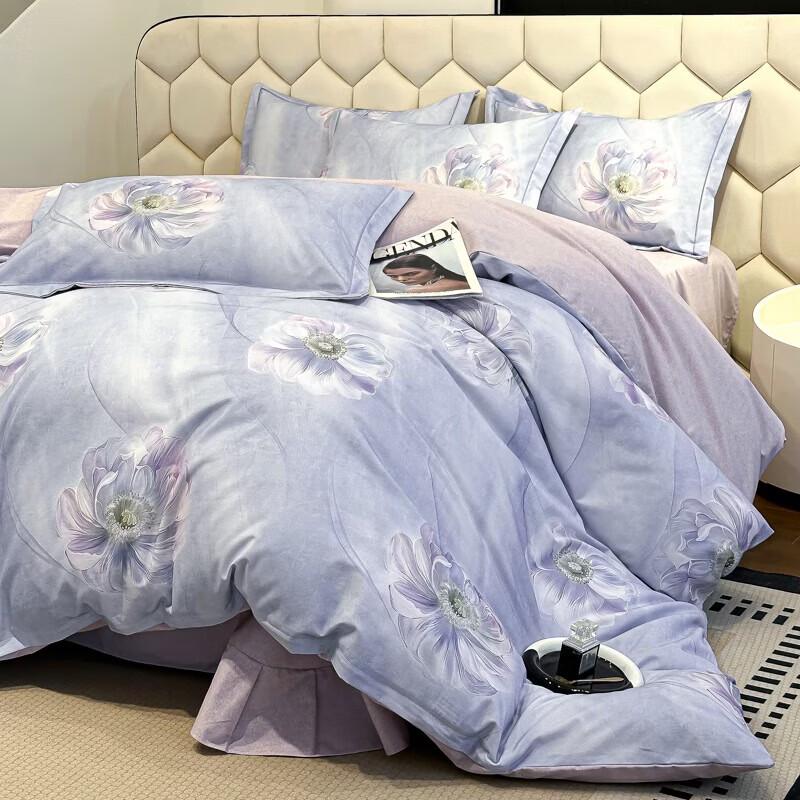 Grace Begonia Love Long-Staple Cotton Bedding Set